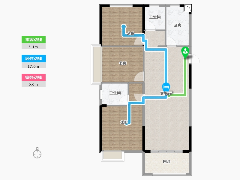 安徽省-滁州市-金鹏林溪书院-118.73-户型库-动静线