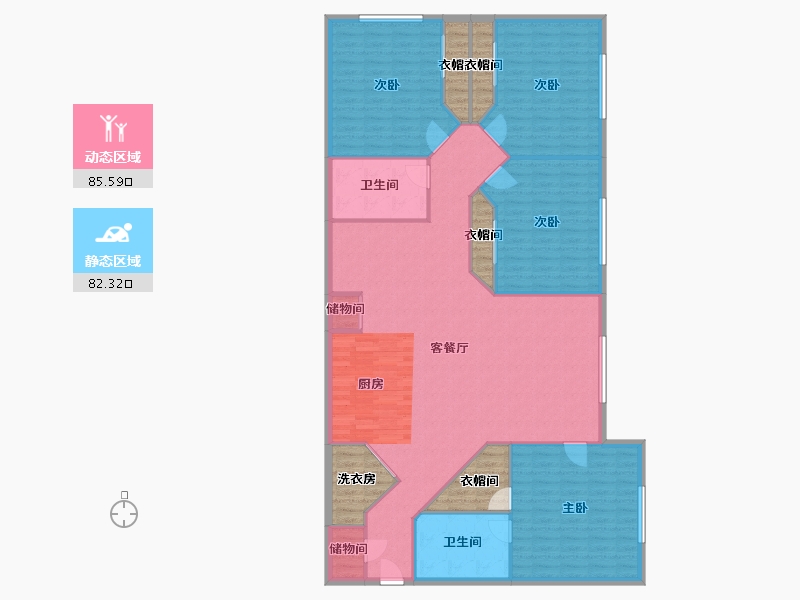 Florida-Duval-The Place at Capper Landing-172.63-户型库-动静分区