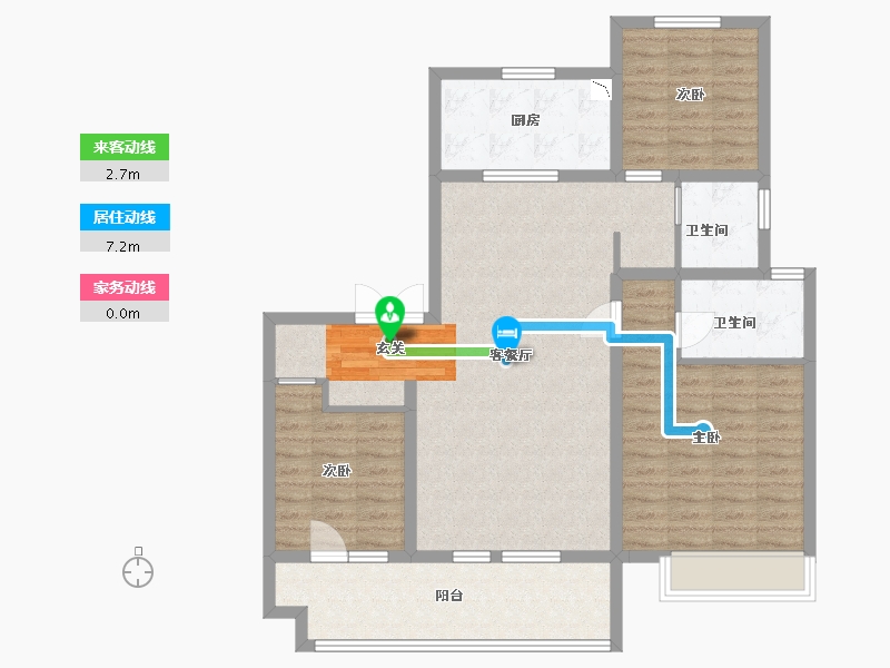 山东省-烟台市-旭辉银盛泰・辉盛岚海-103.22-户型库-动静线