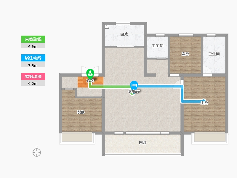 山东省-烟台市-旭辉银盛泰・辉盛岚海-112.00-户型库-动静线