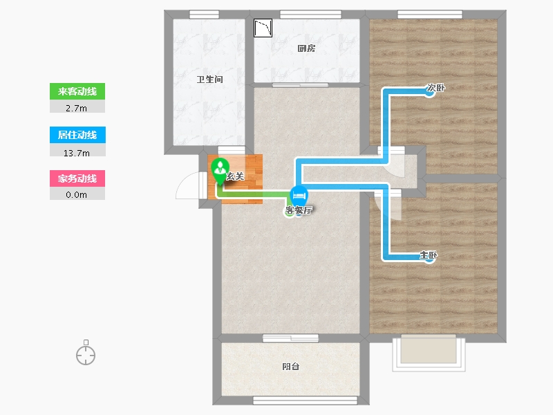 黑龙江省-哈尔滨市-会展城上城・星御-79.20-户型库-动静线