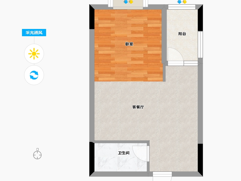 广西壮族自治区-北海市-听海一品-40.48-户型库-采光通风