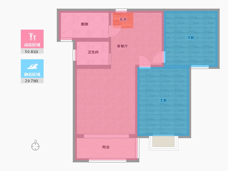 河北省-石家庄市-润江正定壹�院-72.01-户型库-动静分区