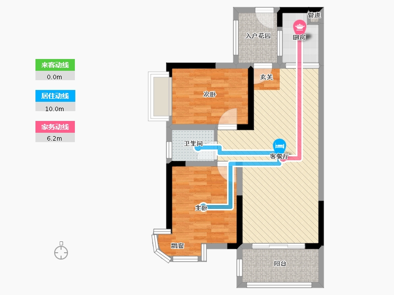 江西省-南昌市-众一富东广场-66.36-户型库-动静线