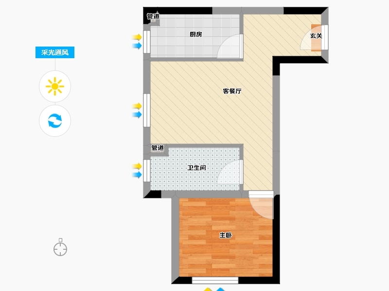 辽宁省-沈阳市-明天广场-36.43-户型库-采光通风