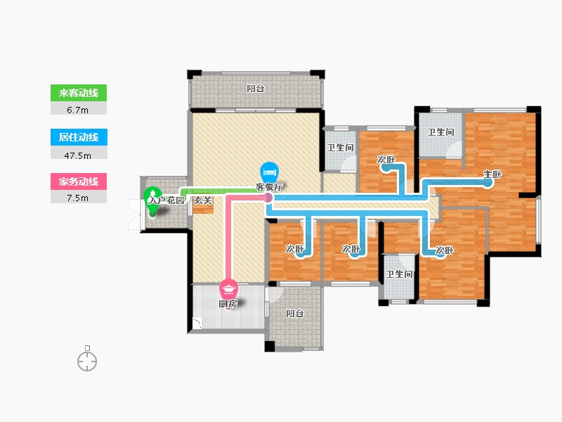 广西壮族自治区-百色市-鼎盛中央城-171.04-户型库-动静线