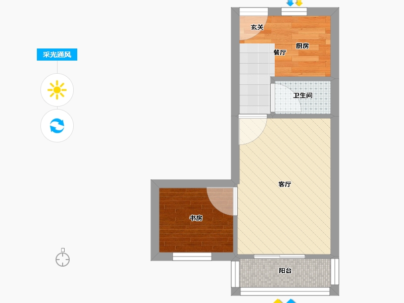 辽宁省-大连市-马栏小学-26.13-户型库-采光通风