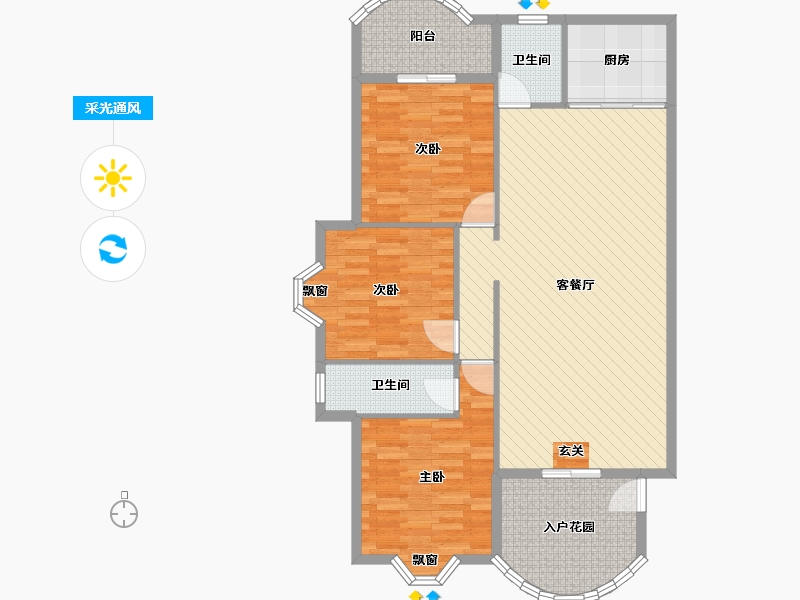 广东省-揭阳市-揭阳-112.16-户型库-采光通风