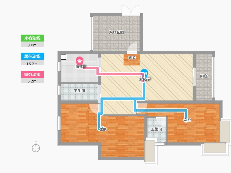 河南省-焦作市-万方嘉园-103.26-户型库-动静线