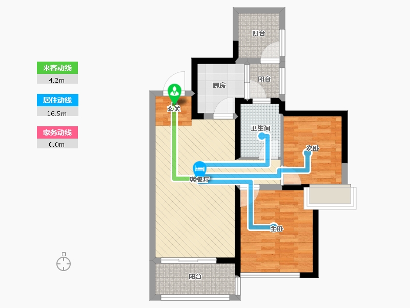 广东省-深圳市-横裕嘉城-62.51-户型库-动静线