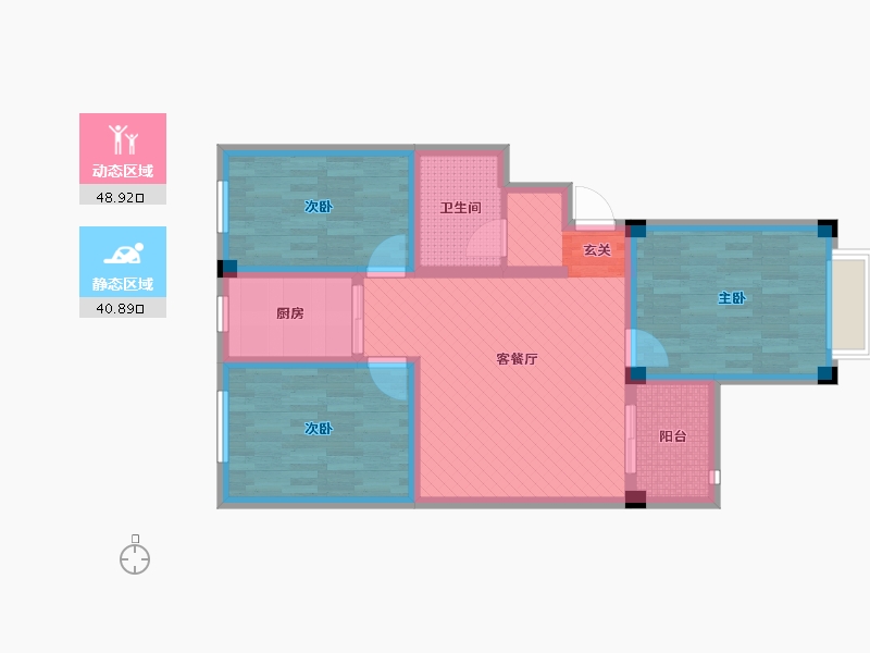 甘肃省-陇南市-礼县-78.05-户型库-动静分区