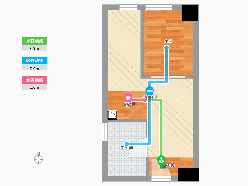 广西壮族自治区-南宁市-雅典国际-26.79-户型库-动静线