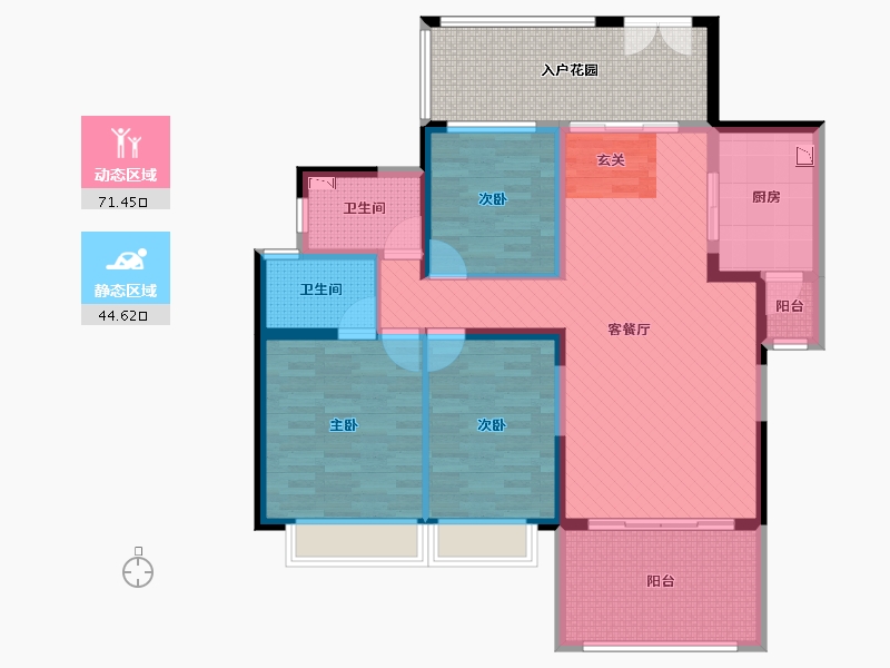 广东省-深圳市-深业紫麟山-115.50-户型库-动静分区