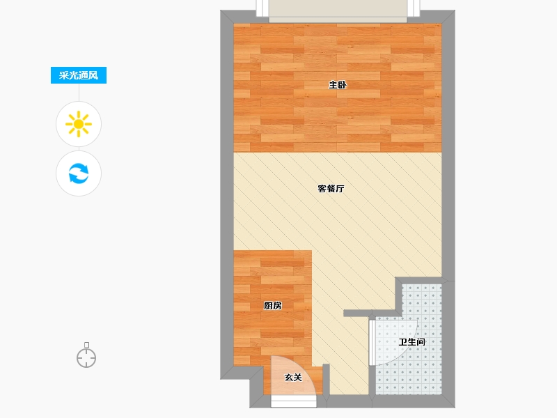 四川省-成都市-光华之心-26.57-户型库-采光通风