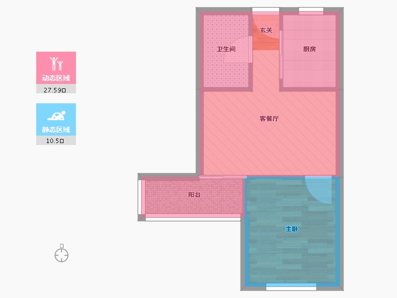 上海-上海市-新湖明珠城-32.97-户型库-动静分区