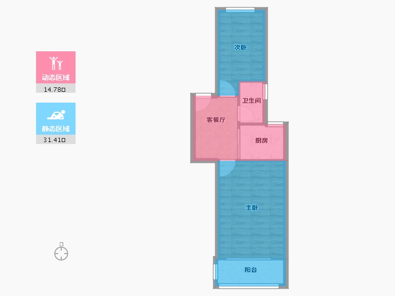 江苏省-南京市-天堂街-41.09-户型库-动静分区