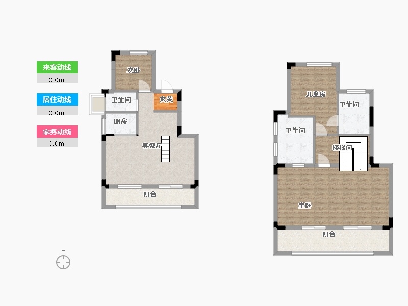 湖南省-长沙市-和泓桃李春风-120.14-户型库-动静线