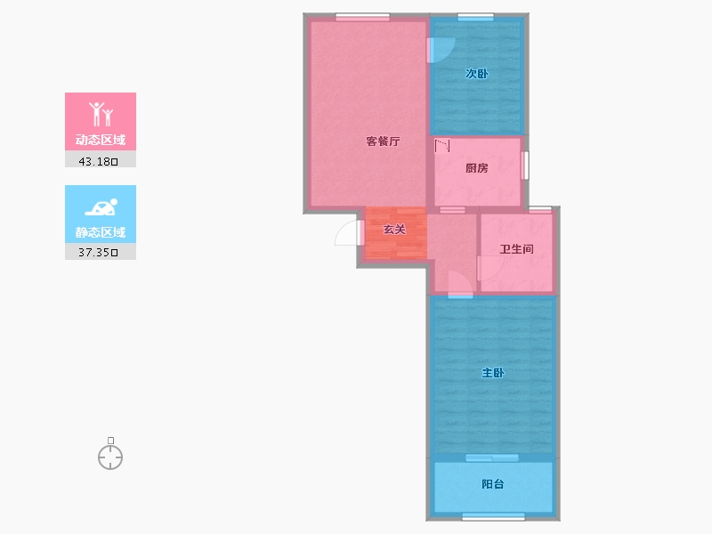 河北省-保定市-名流家和-71.64-户型库-动静分区