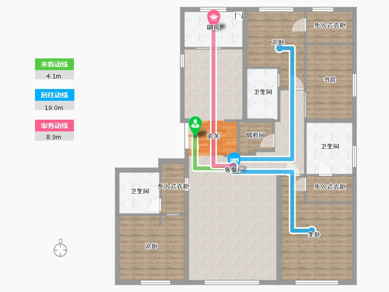 北京-北京市-大苑海淀府-163.32-户型库-动静线