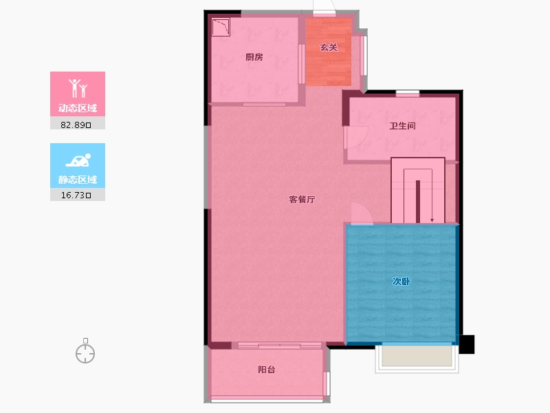 广东省-佛山市-五矿崇文金城-91.20-户型库-动静分区