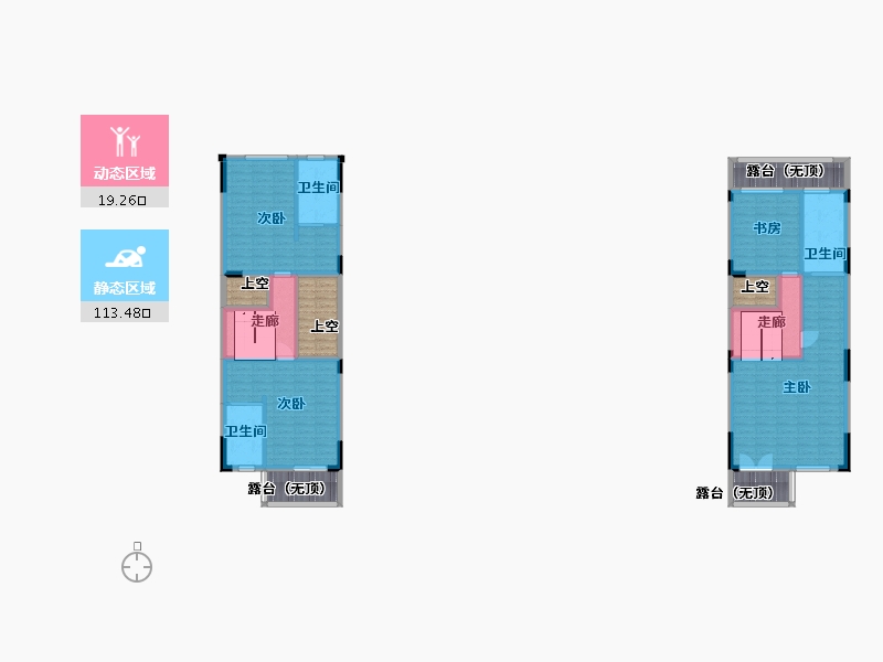 四川省-绵阳市-九洲・云栖湖-146.47-户型库-动静分区