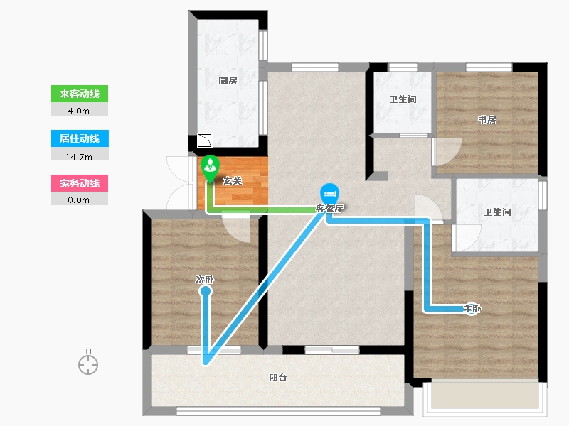 江苏省-常州市-龙运天城-92.00-户型库-动静线