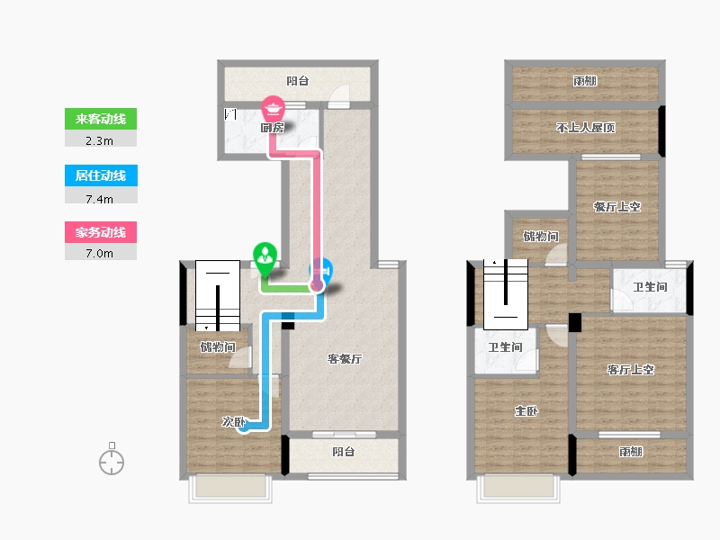 湖南省-长沙市-浏阳碧桂园云顶-162.13-户型库-动静线