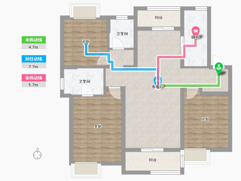 湖北省-武汉市-未来城-92.06-户型库-动静线