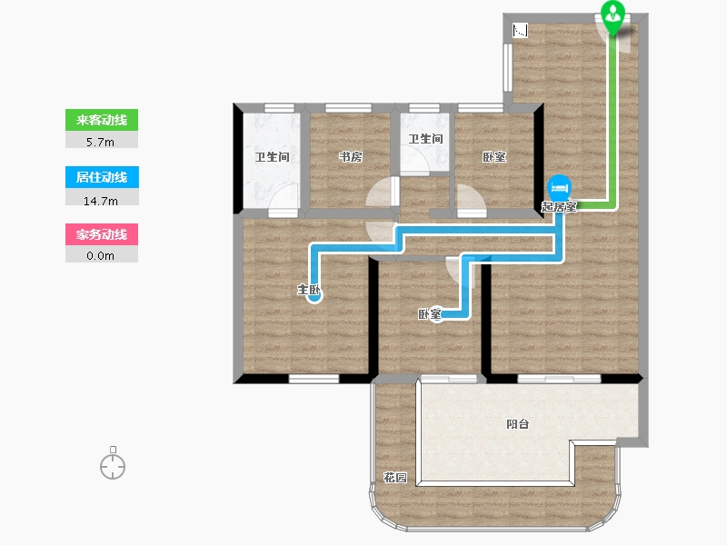 广西壮族自治区-玉林市-世茂・中鼎公园9里-101.09-户型库-动静线