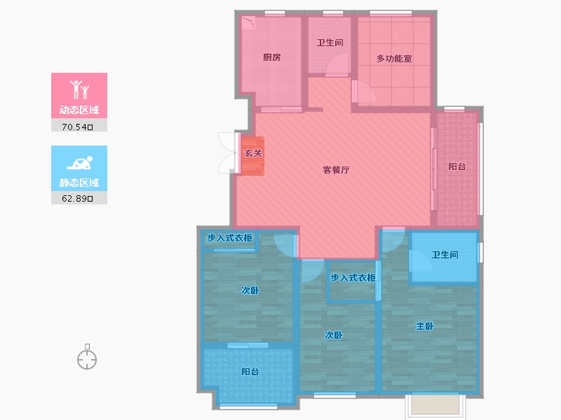 安徽省-滁州市-南臺府-116.48-户型库-动静分区