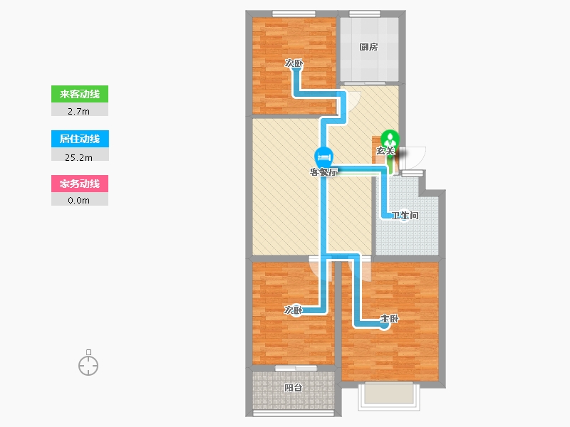 山东省-潍坊市-恒信巴塞小镇(建设中)-82.00-户型库-动静线