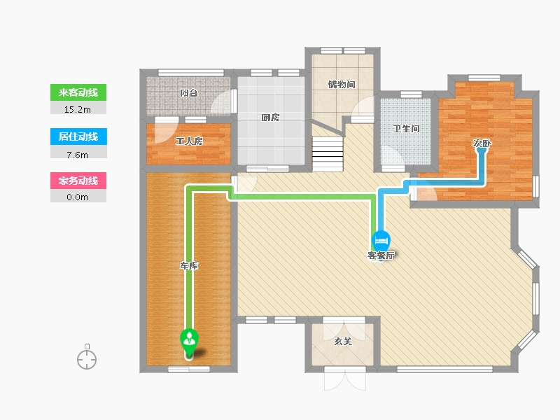 辽宁省-沈阳市-碧桂园太阳城-129.56-户型库-动静线