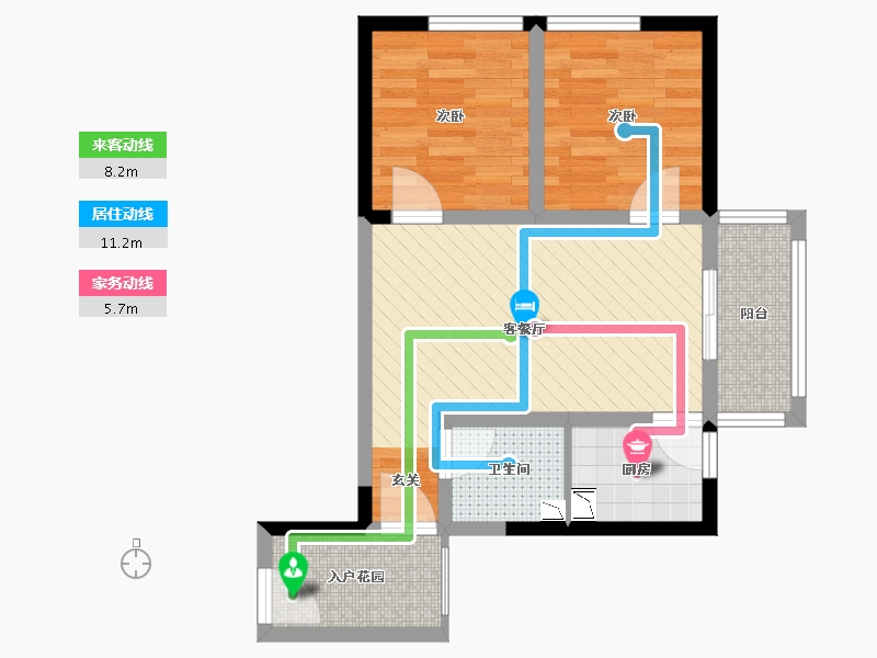 河南省-郑州市-万创学区一号-53.16-户型库-动静线