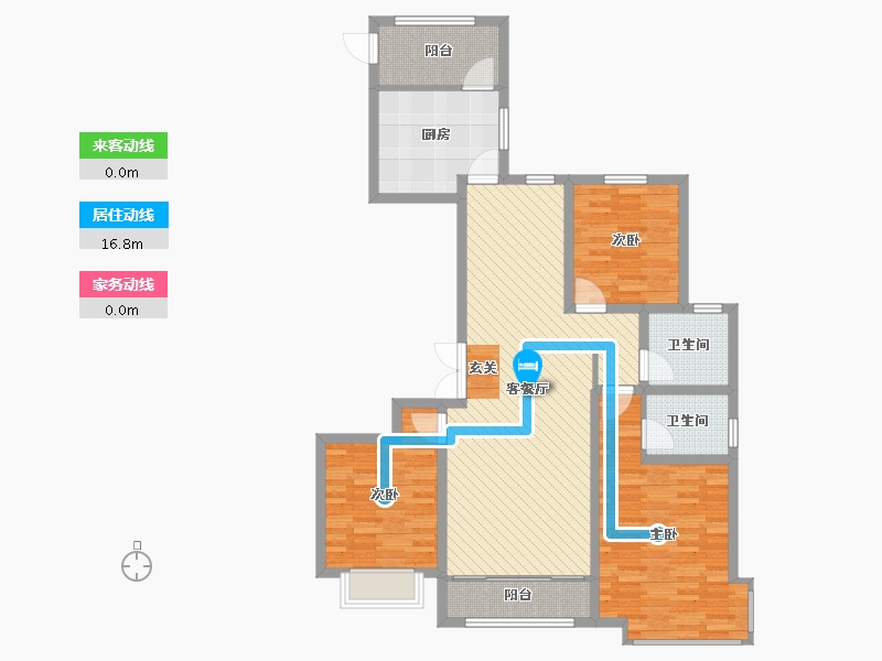 山东省-潍坊市-群邦新天地-108.00-户型库-动静线