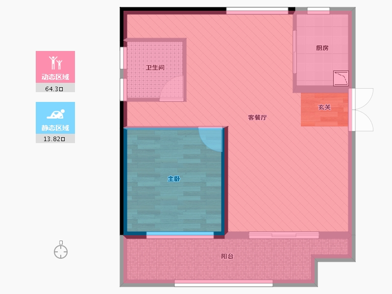 湖南省-长沙市-领域-69.16-户型库-动静分区