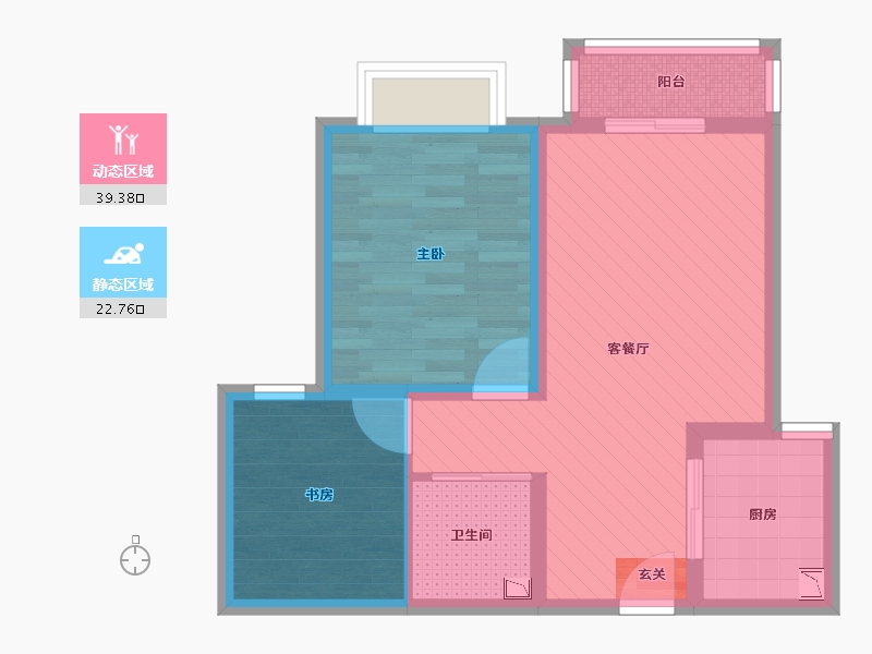 山西省-大同市-上河万家-53.59-户型库-动静分区