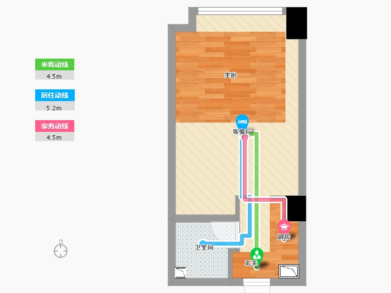 湖南省-长沙市-滨江一号-31.74-户型库-动静线