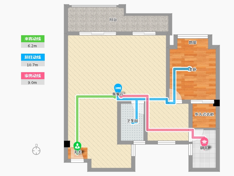 福建省-南平市-高佳西城国际-81.09-户型库-动静线