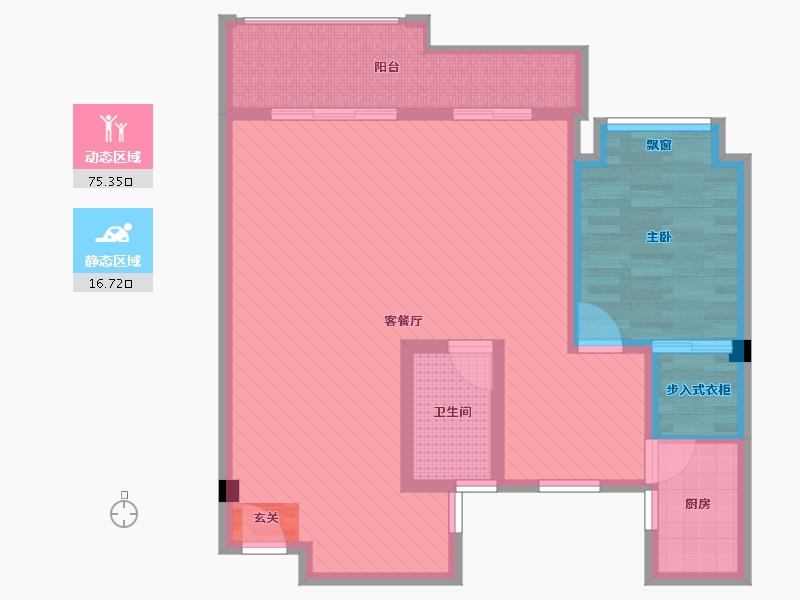 福建省-南平市-高佳西城国际-81.09-户型库-动静分区