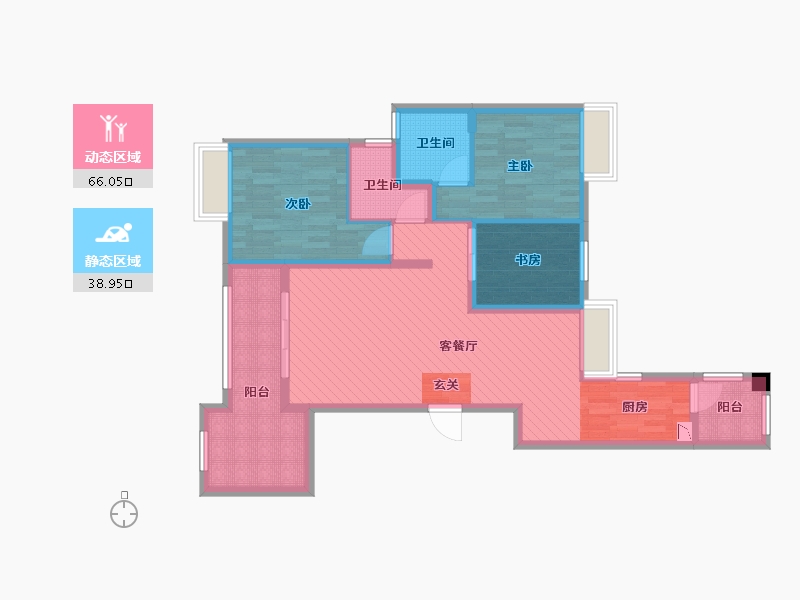 江西省-上饶市-中央城-91.57-户型库-动静分区