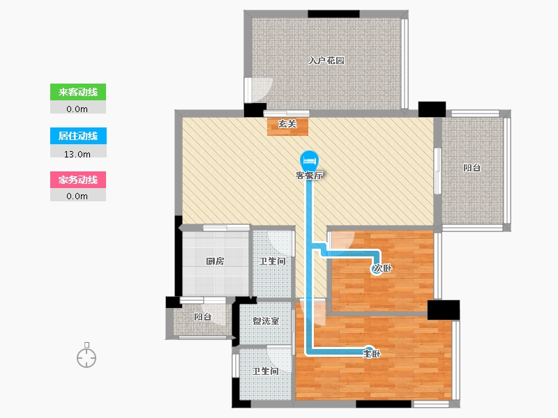 广东省-东莞市-塘厦银湖庄、-94.93-户型库-动静线