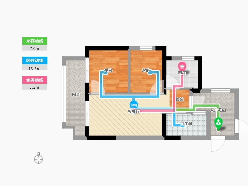 河南省-郑州市-永威城枫香庭在建小区-42.00-户型库-动静线