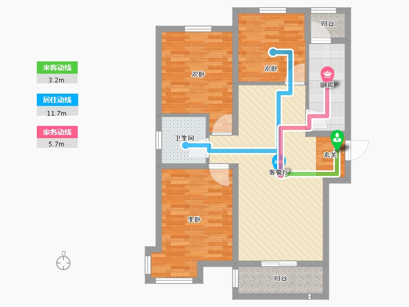 河北省-保定市-滨湖新区-78.81-户型库-动静线