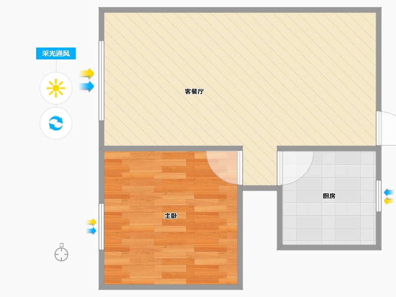 河北省-廊坊市-XL-41.22-户型库-采光通风