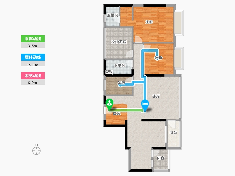 广东省-云浮市-东临国际-111.50-户型库-动静线