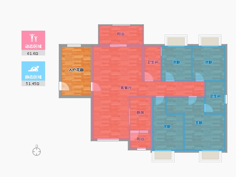 广东省-汕头市-充耀号-113.44-户型库-动静分区