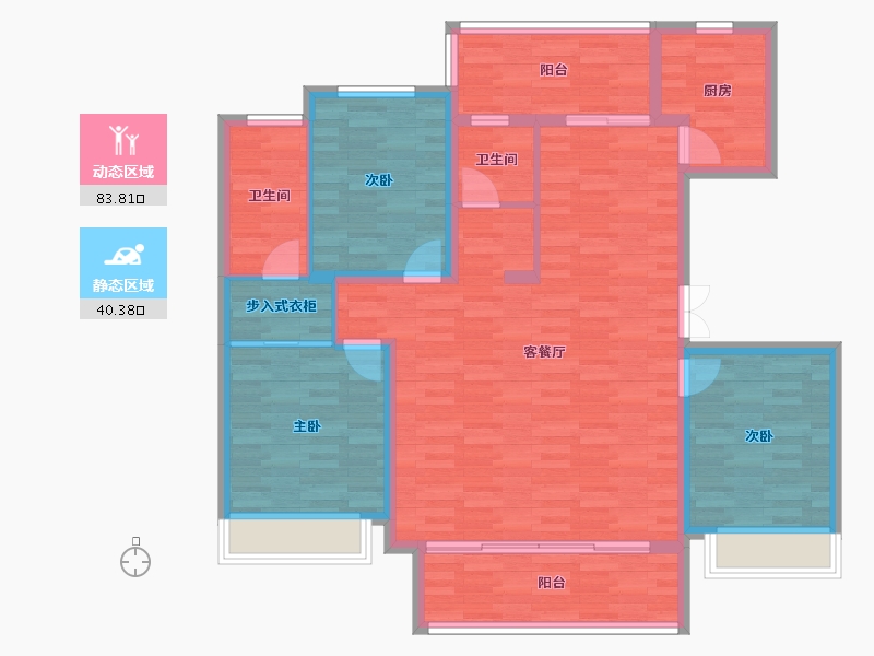 河北省-邢台市-凤凰古镇-112.29-户型库-动静分区