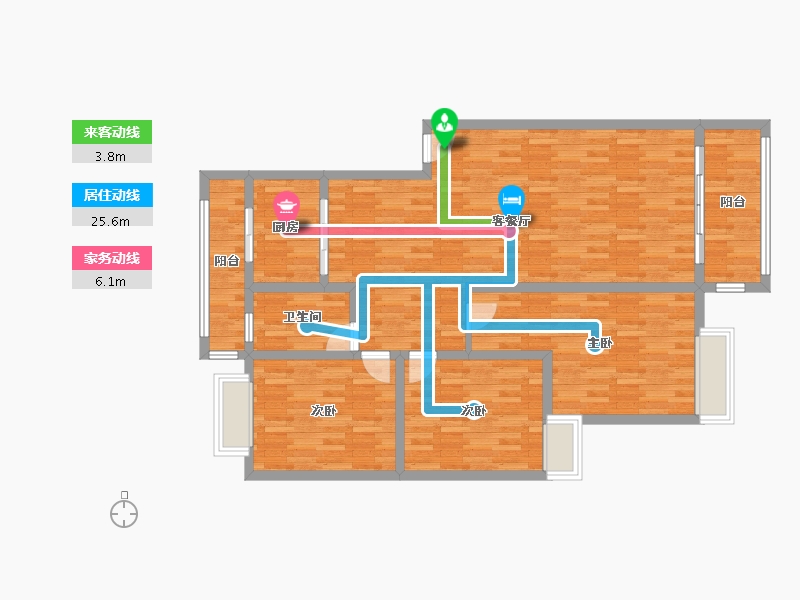 江西省-上饶市-城市银座-109.92-户型库-动静线