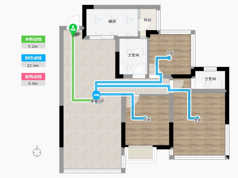 四川省-南充市-金域城-74.01-户型库-动静线