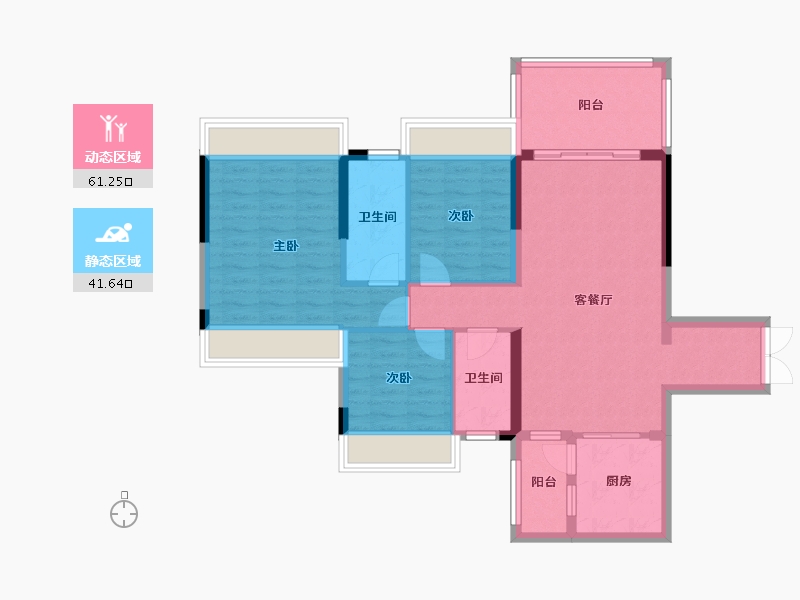 广东省-湛江市-地标海东广场-92.19-户型库-动静分区